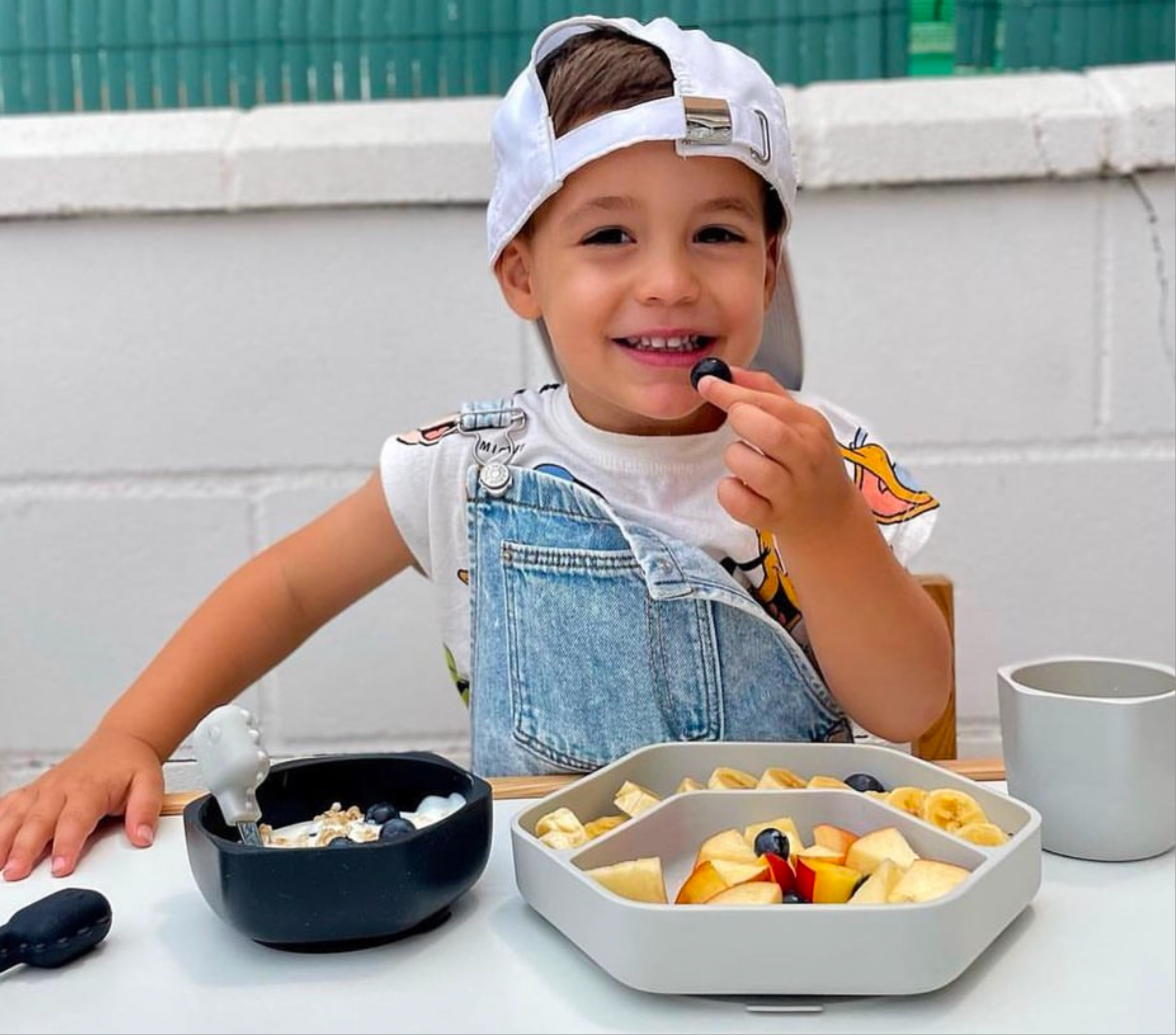 Toddler Feeding Set (Gray)