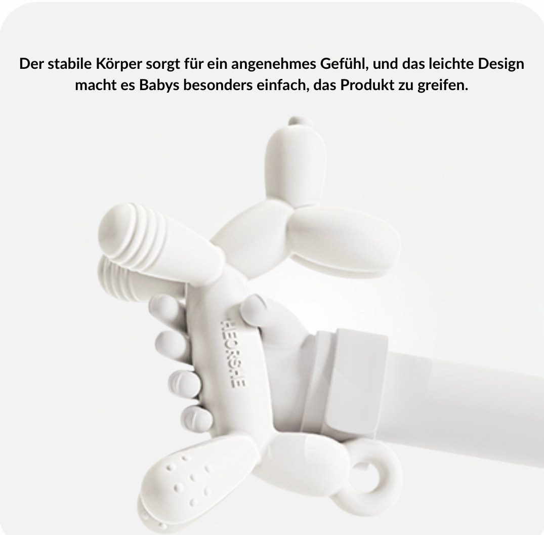 Puppy Teether (White)