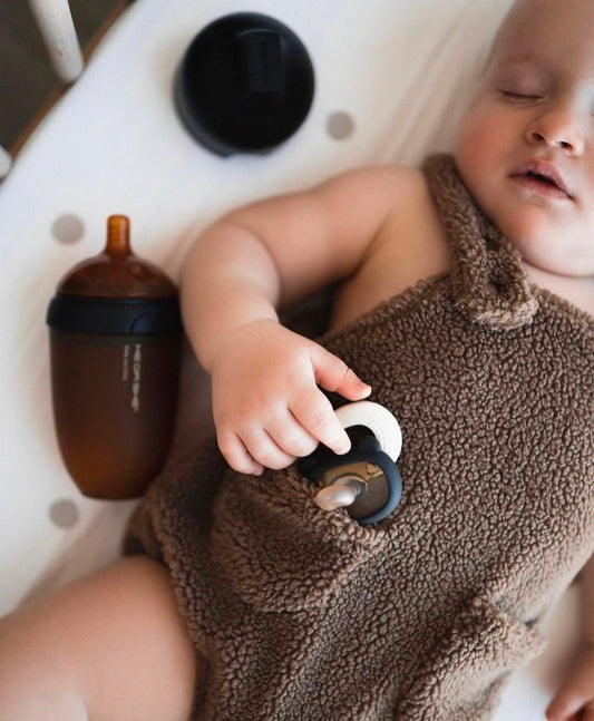 Ultra Wide Neck Baby Bottle 240ml (Schwarz)