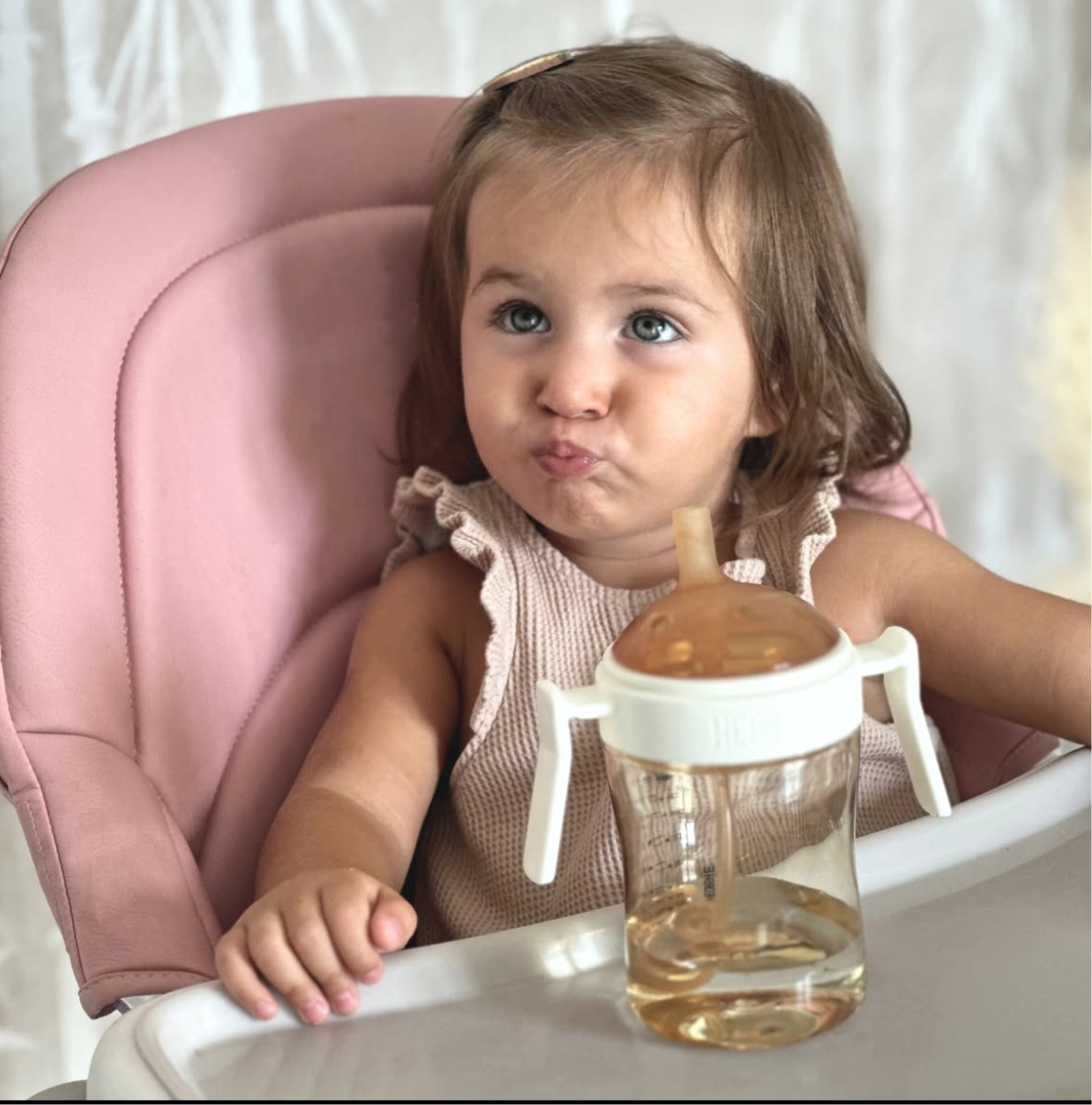 Dental Care Sippy Cup 300ml (White)