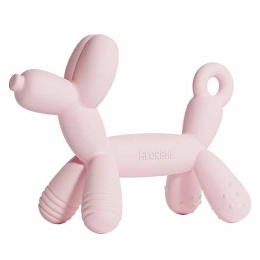 Puppy Teether (Pink)