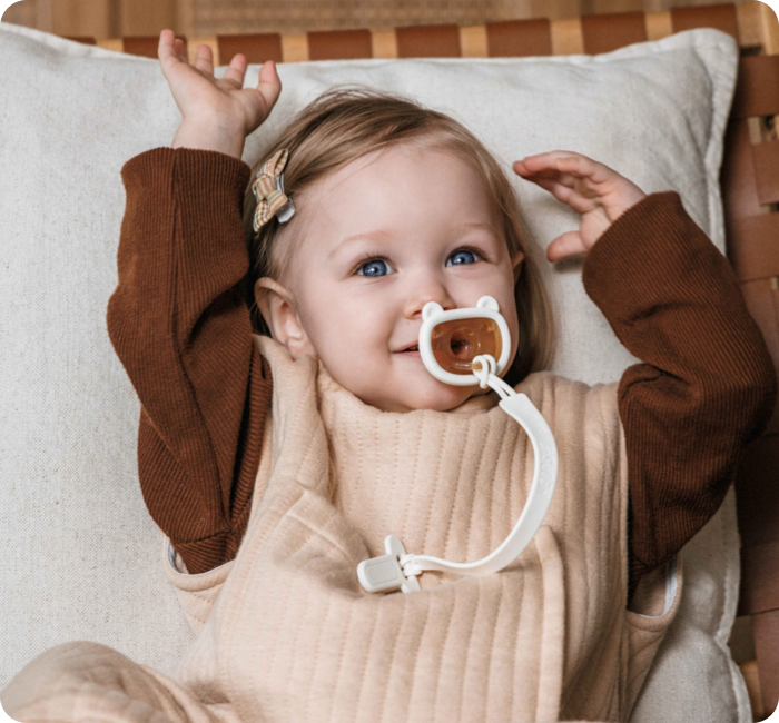 Pacifier Chain (Weiß)