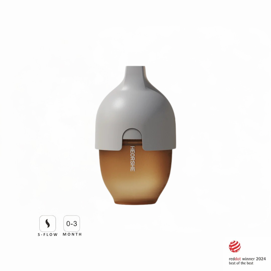 Ultra Wide Neck Baby Bottle – Anti-Kolik & natürliches Trinkgefühl