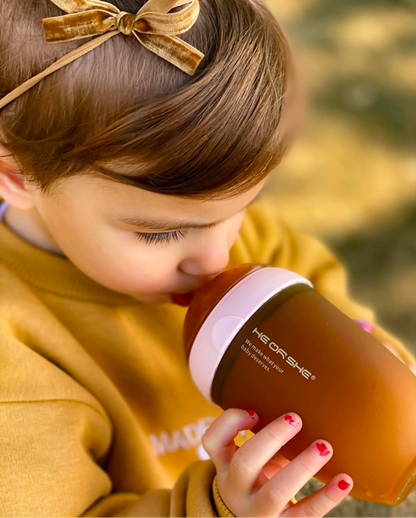 Ultra Wide Neck Baby Bottle 240ml (Pink)