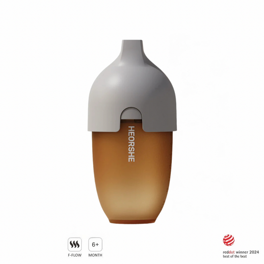 Ultra Wide Neck Baby Bottle 240ml (Grey)