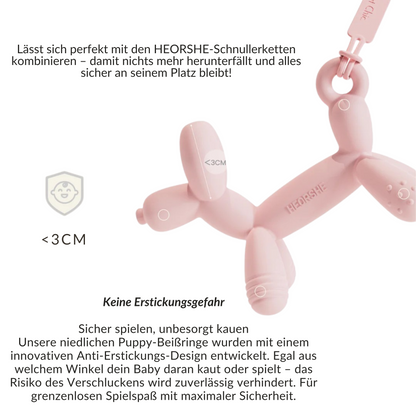 Puppy Teether (Pink)