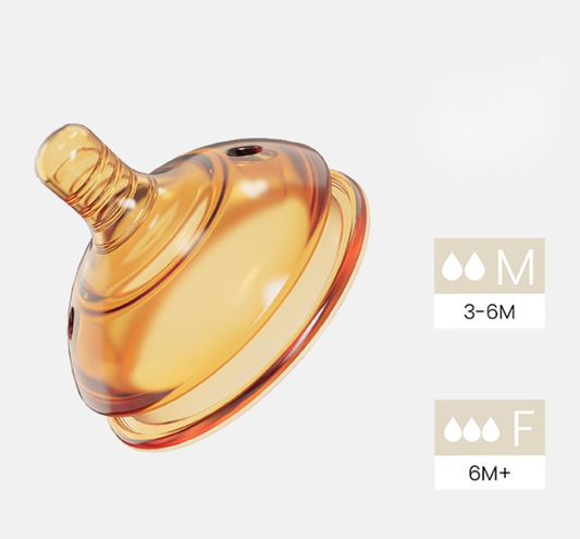 Ultra Wide Neck Baby Bottle Replacement Nipple